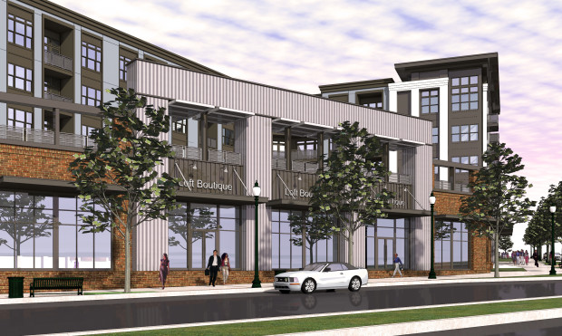 Elan 144 Mixed-Use Apt & Retail_Side